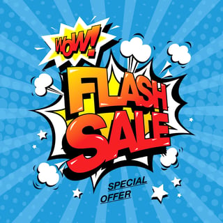 Shopify ecommerce store flash sale