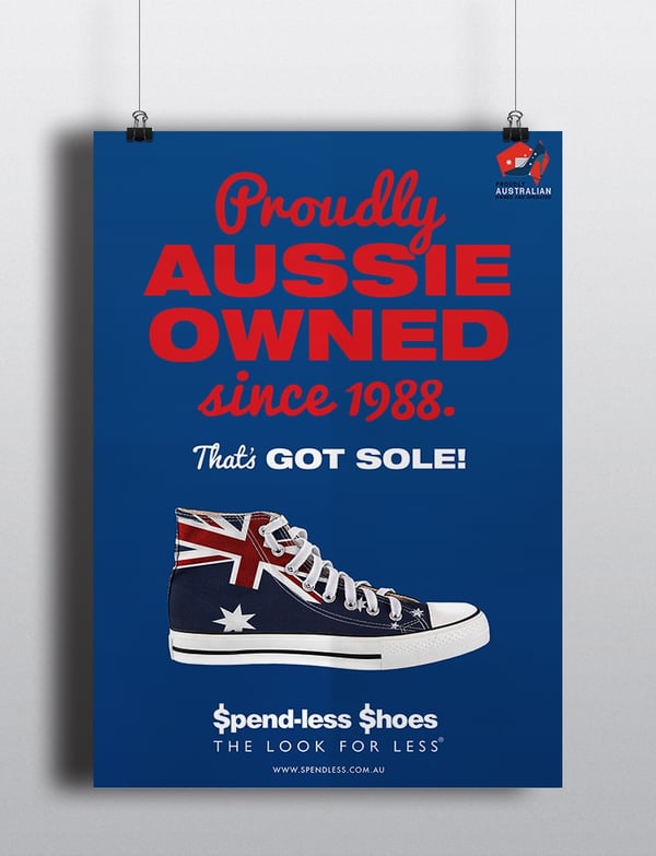 The Kingdom Spend-less "Aussie Owned" Campaign