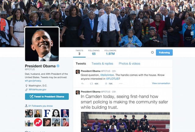 Obama POTUS Twitter Social Media