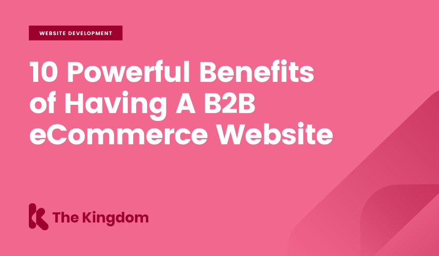 10 Powerful Benefits of Having A B2B eCommerce Website