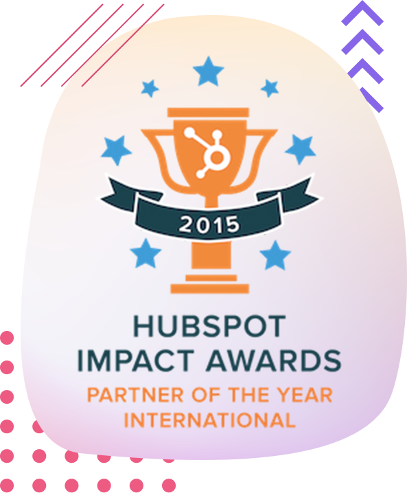 HubSpot Impact Award 2015