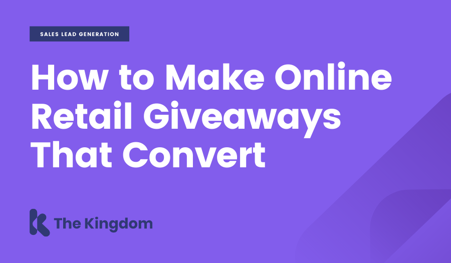 How to make Online Retail Giveaways that Convert