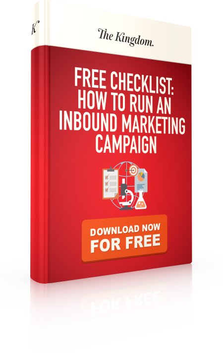 Free Checklist Inbound Marketing Ebook
