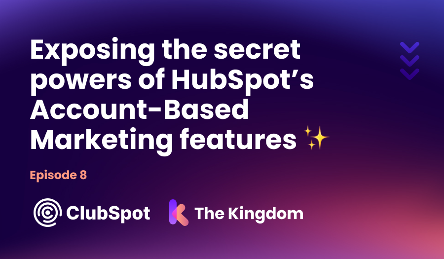 ClubSpot Epi 8 The Kingdom Diamond HubSpot Partner