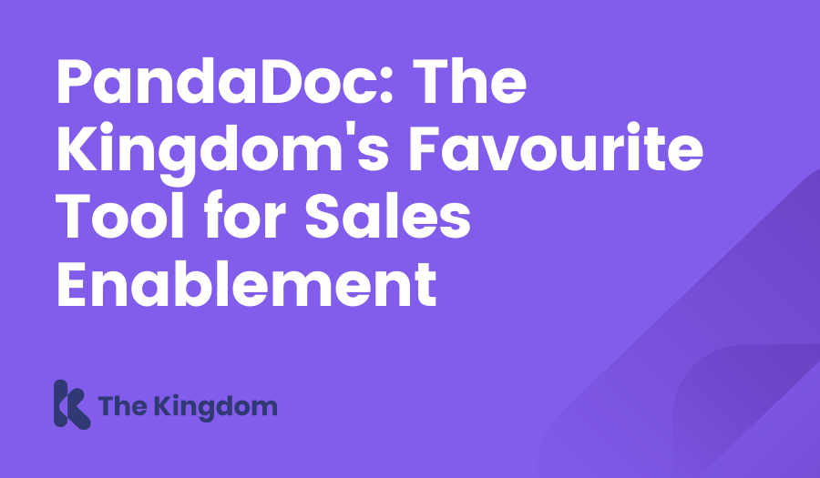 PandaDoc: The Kingdom's Favourite Tool for Sales Enablement The Kingdom HubSpot Diamond Partner